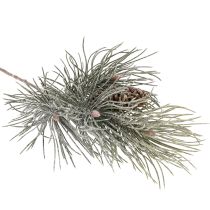 Artikel Künstlicher Kiefernzweig mit Zapfen winterlich 40cm