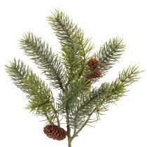 Artikel Weihnachtszweig künstlich Deko Zweig mit Tannenzapfen