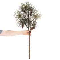Artikel Kiefernzweig künstlich mit Zapfen Dekoration Wohnzimmer 93cm
