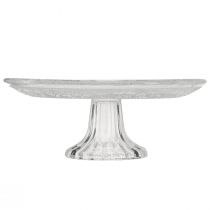 Artikel Klassische Glas-Tortenplatte auf Fuß - Elegant für jede Feier Ø 20cm