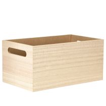 Artikel Kleine Holzbox Holzkiste Blumen Schmetterling 30x18cm