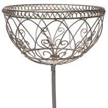 Artikel Metallkorb Garten Vintage Stil Dekorationsartikel für stilvolle Outdoor Nutzung 95cm