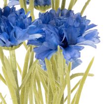 Artikel Kornblume Kunstblume für elegante Wohnzimmergestaltung Sommerdekoration 68cm 4St