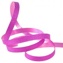 Artikel Geschenkband mit Glitter Magnetico Metallic Pink 10mm 100m