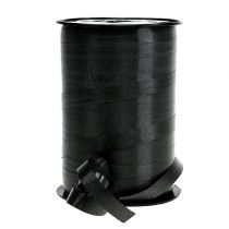 Kräuselband Schwarz 10mm 250m