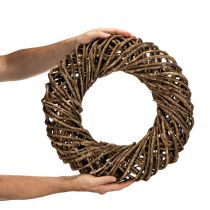 Artikel Dekokranz aus Naturzweigen Rattankranz rund groß 45cm