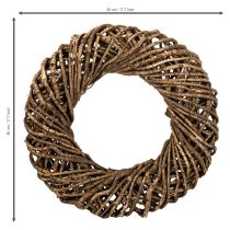 Artikel Dekokranz aus Naturzweigen Rattankranz rund groß 45cm