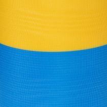 Artikel Kranzbänder Moiré 150mm in Blau-Gelb - Premium Trauerband & Dekoband, Feierlichkeiten, Schleifenband