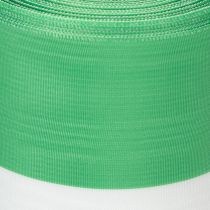 Artikel Kranzbänder Moiré grün-weiß 100mm 25m - Nationalband, Taftbindung, Schleifenband, Dekoband