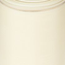 Artikel Kranzband Creme mit Goldkante Supersatin 125mm 25m - Wasserfest, Ideal für Computerdruck & Umweltfreundlich