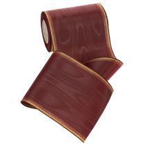 Artikel Kranzband Moiré 150mm Bordeaux Taftband Dekoration