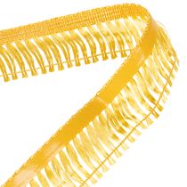 Artikel Kranzband Quasten Fransen Goldene Selbstklebende Franse 40mm 25m