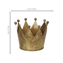 Artikel Deko Krone für Tischdekoration und Weihnachten 11cm