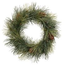 Artikel Künstlicher Kiefernzweig Kranz mit Zapfen 60 cm