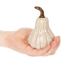 Artikel Deko Kürbis Keramik Herbstliche Tischdeko 12cm