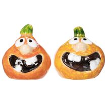 Artikel Dekofigur Kürbis als witzige Herbstdeko 6cm 2St