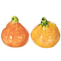 Artikel Dekofigur Kürbis als witzige Herbstdeko 6cm 2St