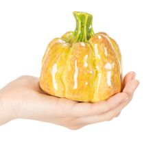 Artikel Kürbis Figur für herbstliche Tischdekoration Herbstdeko 10cm 2St