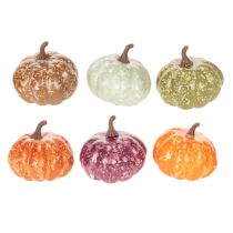 Artikel Mini Kürbis Deko Set Herbstdeko und Halloween Verschiedene Farben 4cm 24St
