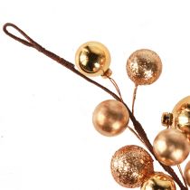 Artikel Kugelgirlande Gold Weihnachten 160cm Dekoration festlich