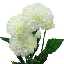 Artikel Kunstblumen Deko Dahlien künstlich Weiß 50cm