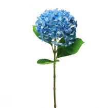 Artikel Kunstblumen Deko Hortensie künstlich Blau 69cm