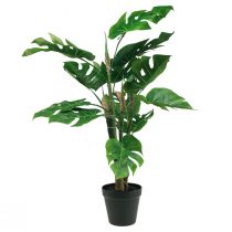 Kunstpflanze Philodendron Künstliche Topfpflanze H60cm