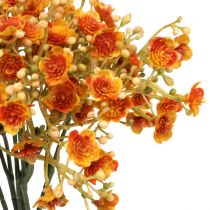 Artikel Schleierkraut Kunstblumen Gipskraut Orange L30cm 6St im Bund