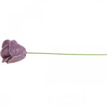 Artikel Kunstrosen Flieder Wachsrosen Deko Rosen Wachs Ø6cm 18 St