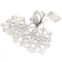 Artikel LED Fensterdeko Weihnachten Kaltweiß Für Batterie 25×90cm