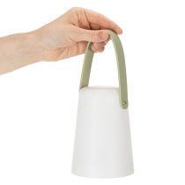 Artikel Lampe mit Henkel tragbare LED Leuchte für Outdoor und Indoor 22 cm 3St