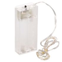 Artikel Lichterkette mit Batteriefach Für Innen Warmweiß 10 LEDs 1m 6St