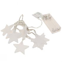 Artikel LED Lichterkette Sterne mit Timer 10 LED Warmweiß 90cm