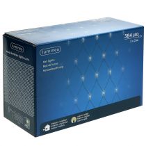 Artikel LED Lichternetz 384 Warmweiß 3m x3 m für Außen