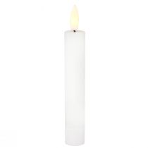 Artikel LED Stabkerzen mit Timer Warmweiß Echtwachs 14,5cm 4St