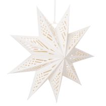 Artikel Weihnachtsstern LED Deko zum Aufhängen Warmweiß Indoor 38cm