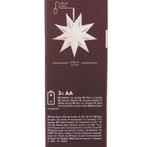 Artikel Weihnachtsstern LED Deko zum Aufhängen Warmweiß Indoor 38cm