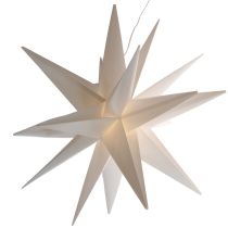 Artikel LED Stern Weihnachtsstern Warmweiß Timer Outdoor 60cm