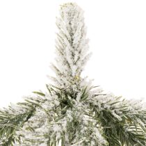 Artikel Kunstpflanze beschneit LED Tannenbaum im Jutesack Batteriebetrieben Für innen 50cm