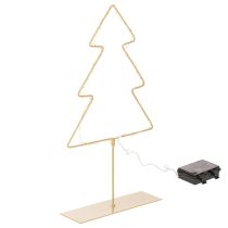 Artikel Weihnachtsbaum Silhouette 60 LED Warmweiß für innen Tischdeko 37cm