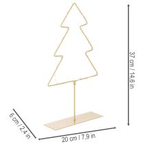 Artikel Weihnachtsbaum Silhouette 60 LED Warmweiß für innen Tischdeko 37cm