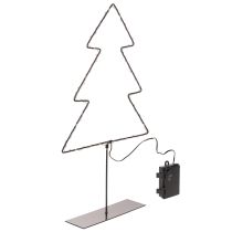 Artikel LED Weihnachtsbaum Batteriebetrieben Tischdeko für innen 47cm