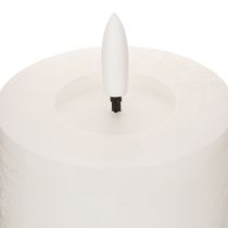 Artikel LED Stumpenkerze flackernd mit Timer Ø7cm 12cm