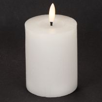 Artikel LED Stumpenkerze flackernd mit Timer Ø7cm 12cm