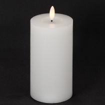 Artikel LED Stumpenkerze flackernd mit Timer Ø7cm 16cm