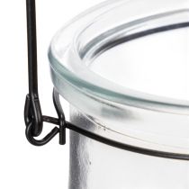 Artikel Windlicht Glas Laterne für romantisches Ambiente im Garten oder auf der Terrasse 18cm