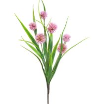 Artikel Kunstblumen Kugelblume Allium Zierlauch künstlich Rosa 45cm