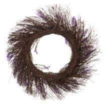 Artikel Künstlicher Lavendel Kranz für Frühling Türdeko Dekokranz Eingangsbereich 60cm