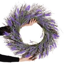 Artikel Künstlicher Lavendel Kranz für Frühling Türdeko Dekokranz Eingangsbereich 60cm