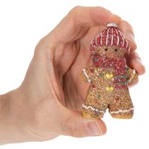 Artikel Deko Gebäckfigur Lebkuchenmännchen künstlich 8cm 3St